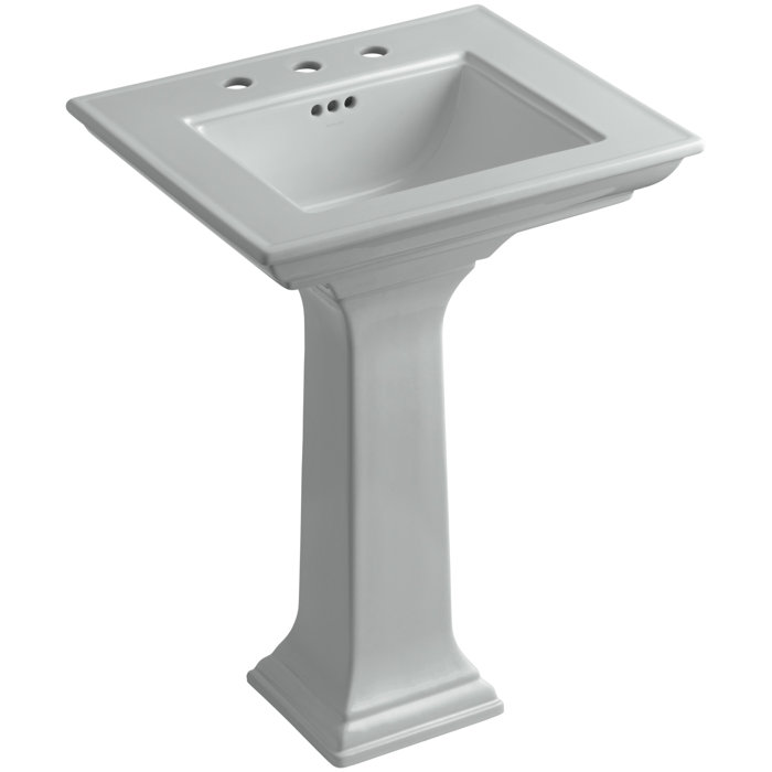 K234480,10,40 Kohler Memoirs® Stately 24" Pedestal Bathroom Sink